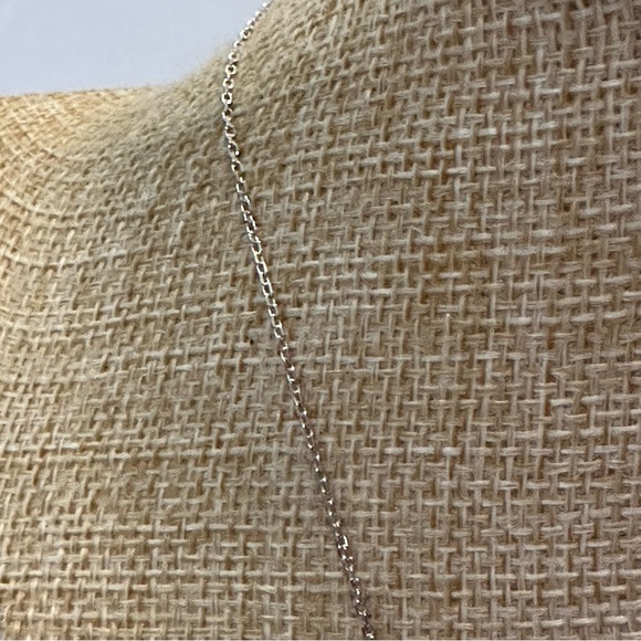 Sterling Silver Adam & Eve Necklace, pendant & chain marked & acid tested .925 - Picture 8 of 13